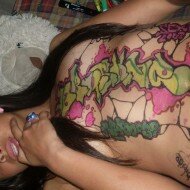 Body paint - pintura de Graffiti em mulheres (22)