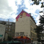 Graffiti mural de Saile, Entes, Soten, Hes, Tiws, Fisek e Knorke em Copenhagen (6)