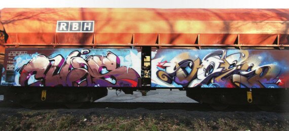 Revista de graffiti Chemistry Magazine vol 4 - Does LoveLetters freight train