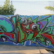 Graffiti Ewok SWK e Phame, Rio de Janeiro, RJ (2)