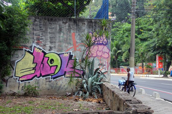 Graffiti de Ewok Rio de Janeiro Brazil (1)