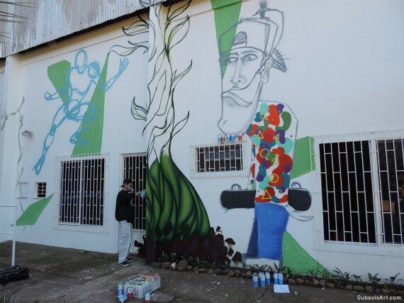 Graffiti Mural em Sobradinho - RS, Parque da Feijão - SubsoloArt (7)