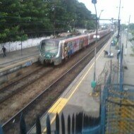 Fuck Fifa - Graffiti protesto em vagão de trem de passageiro no rio de janeiro (3)