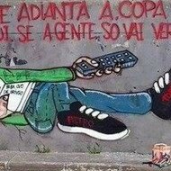 Graffiti Todyone contra copa