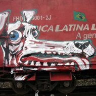 Graffiti de Paulo Ito em trem de carga (1)